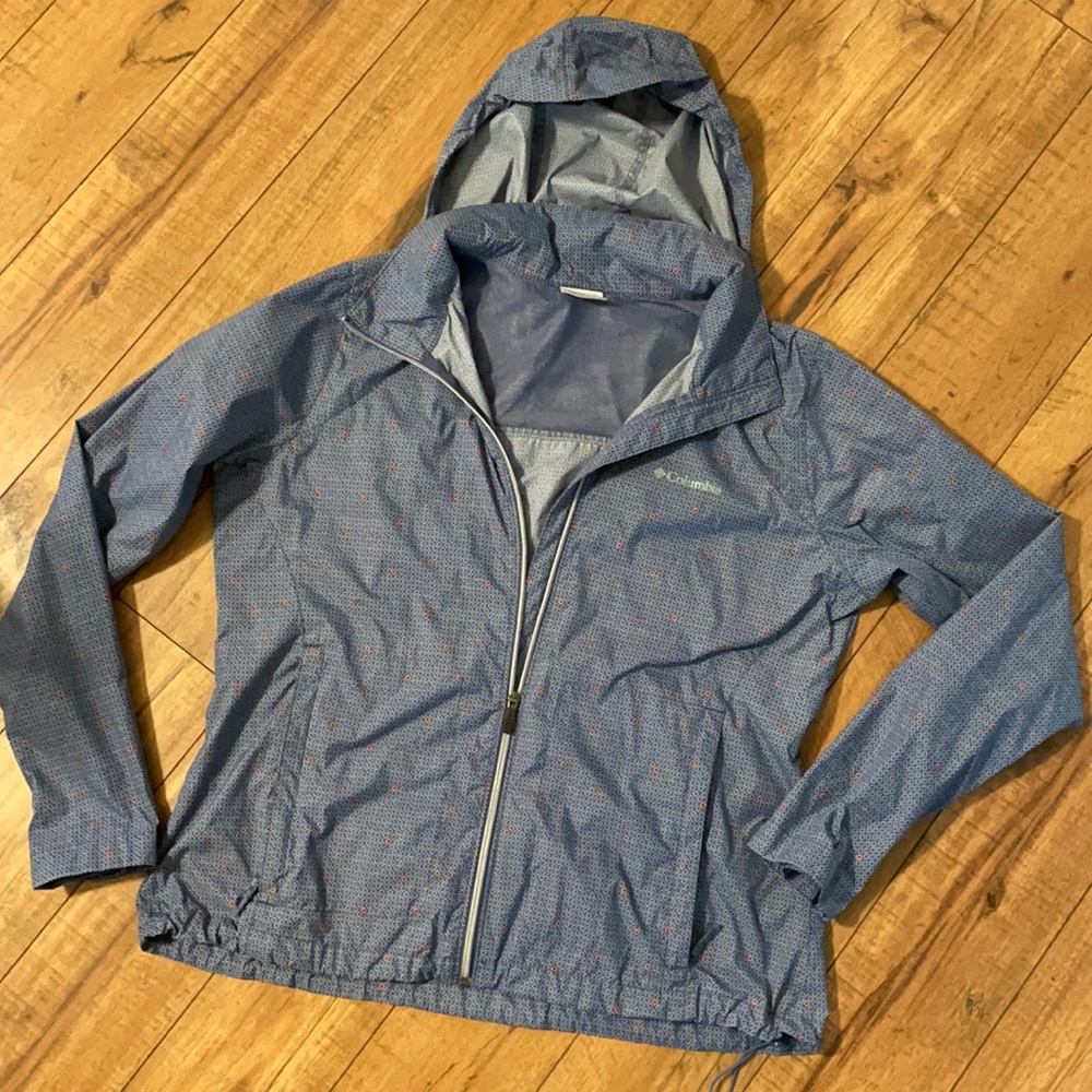 Columbia windbreaker/rain jacket, XL